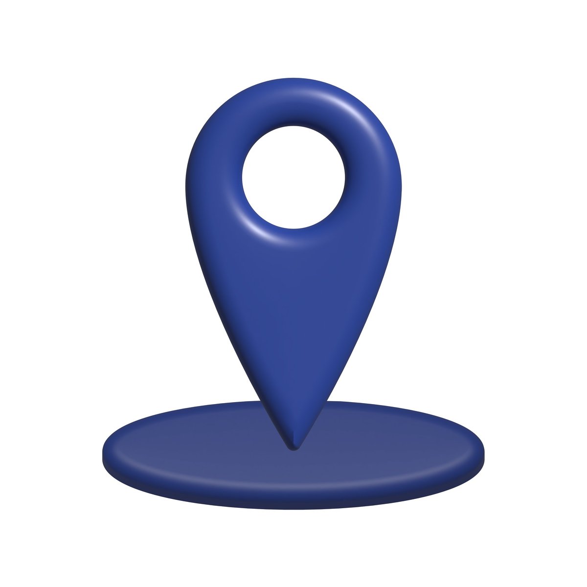 Location pin icon for business accuracy